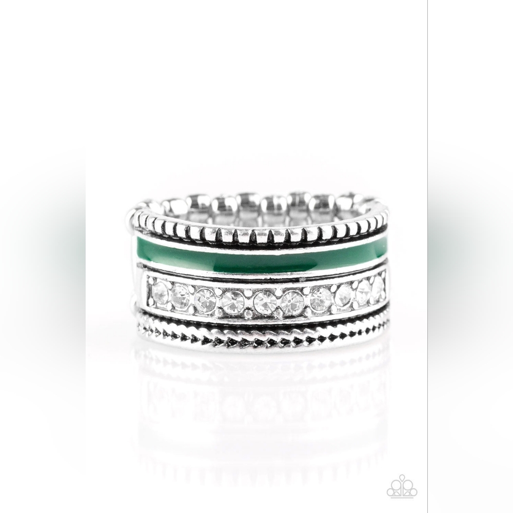Rich Rogue Stacked Rings - Picture 2 of 2